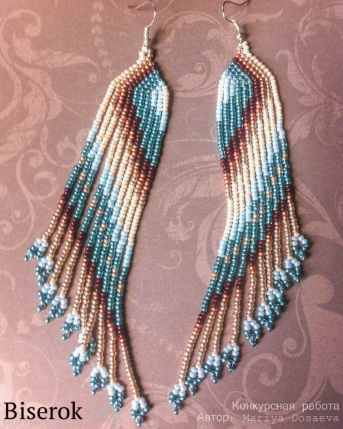 Beaded Earrings  Native American Beaded Earrings  Cheyanne Symone