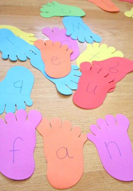 have fun with phonics by stomping out letter sounds to read