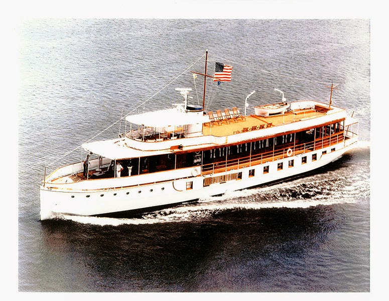 franklin roosevelt's presidential yacht potomac