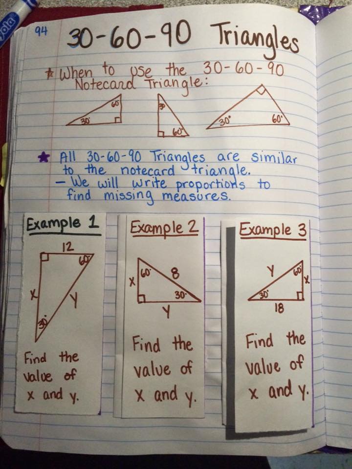 Mrs Atwood s Math Class Special Right Triangles mrs-atwood-s-math-class-special-right-triangles