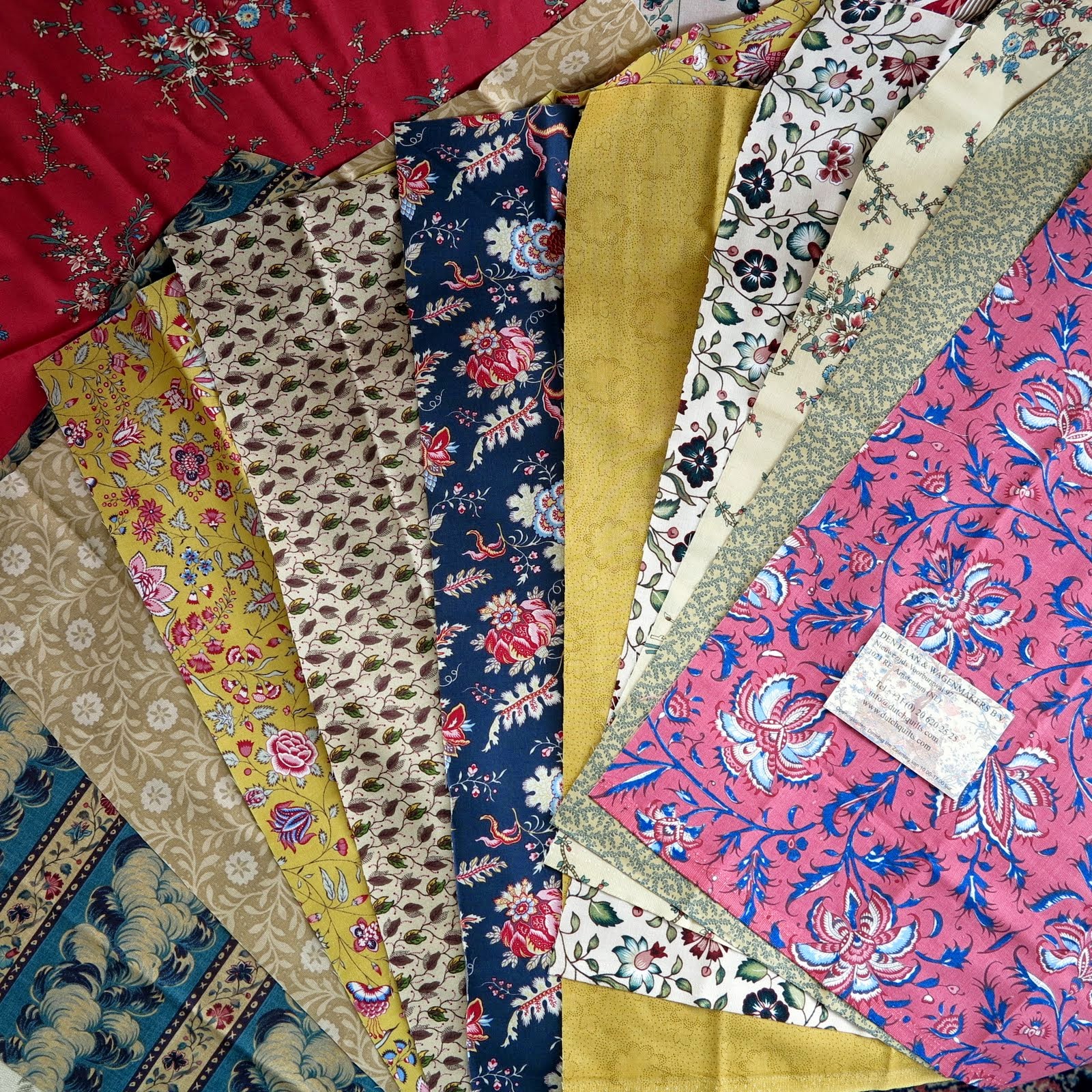 Pursuit of Quilts Dutch Fabrics