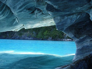 Hermosas cavernas de mármol.