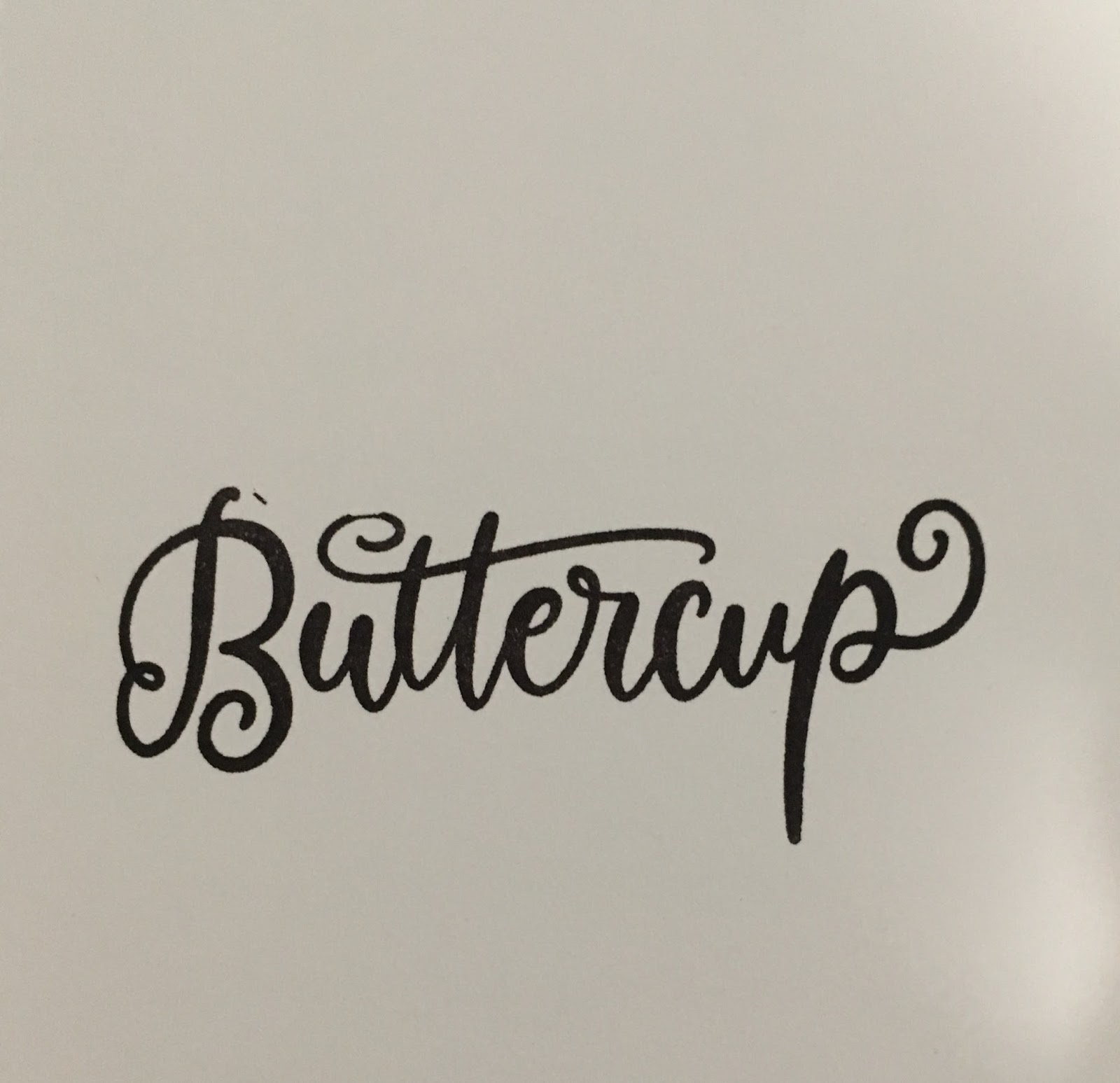 Chalk it Up w/ the Travelin' Crafter Buttercup Card