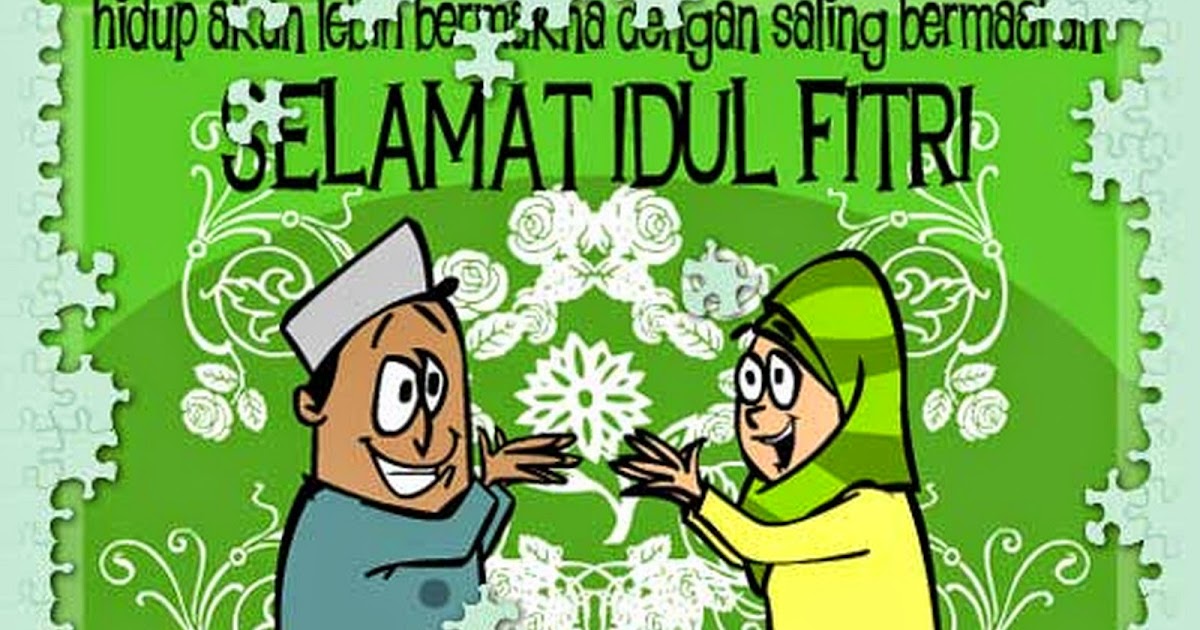 93 Gambar Idul Fitri Kartun Cikimm Com