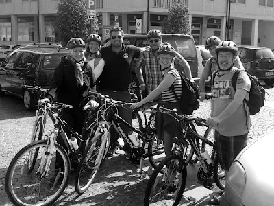 bicycle touring in Venice Riviera del Brenta