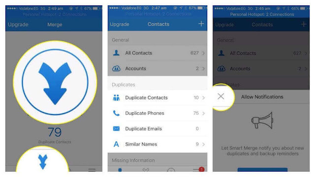 افضل 10 تطبيقات لحذف الاسماء المكررة للايفون والايباد
