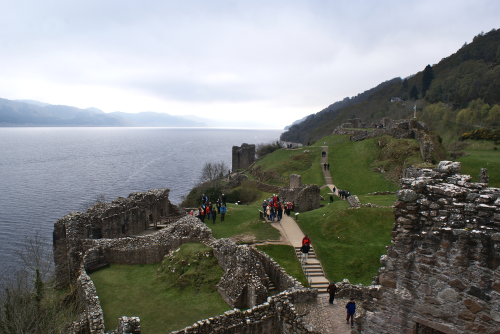 loch ness urquhart castle scotland uk united kingdom royaume uni