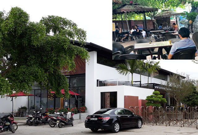 Quảng Ngãi Bất lực đóng cửa quán cà phê trái phép ở Bảo tàng