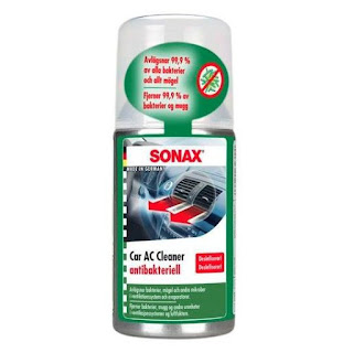 Sonax – Chất diệt khuẩn, khử mùi làm sạch không gian xe và dàn lạnh