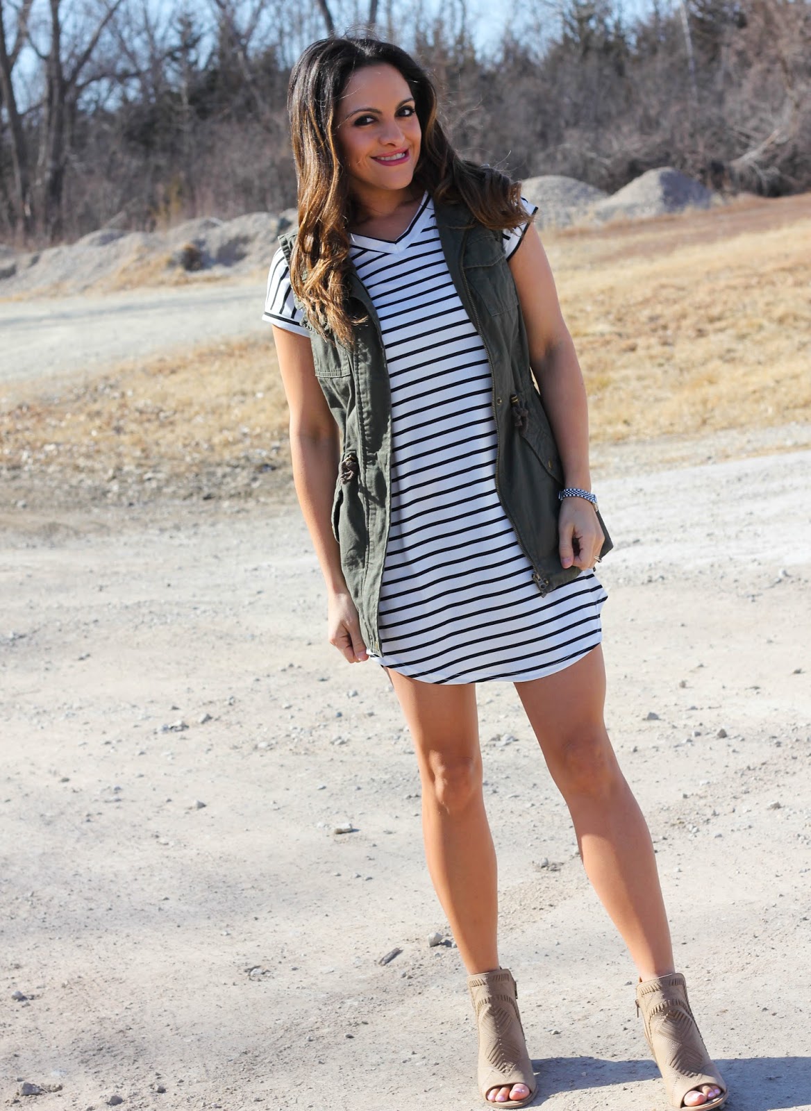 Macchiatos & Confetti striped dress obsession