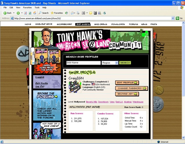 Tony Hawk s American Sk8land DS ROM Download