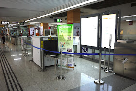 scanners not in use in Shenzhen metro
