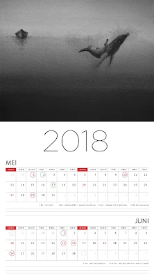 Kalender Indonesia 2018 Mei - Juni