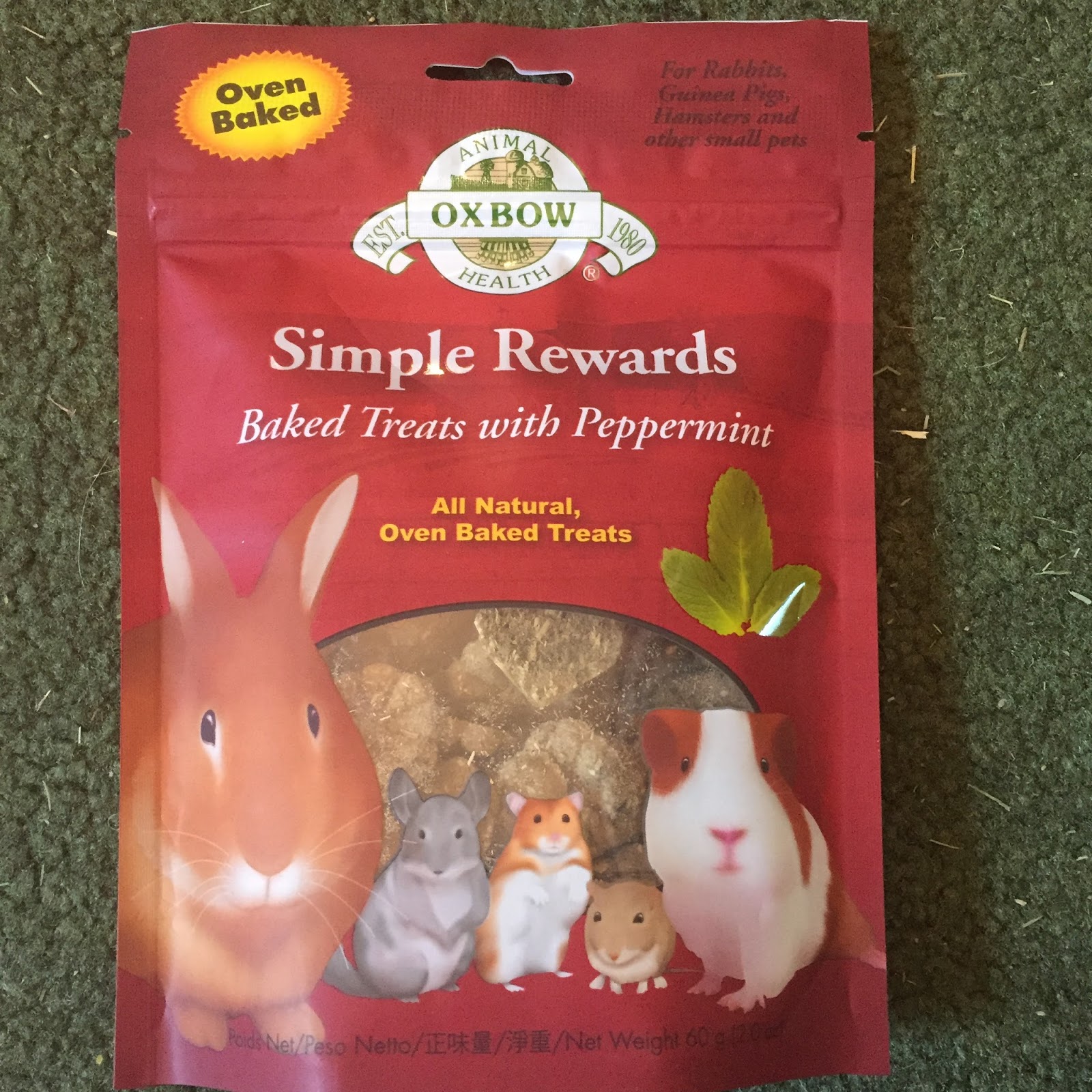 Cavy Savvy A Guinea Pig Blog Product Review Oxbow Simple Rewards