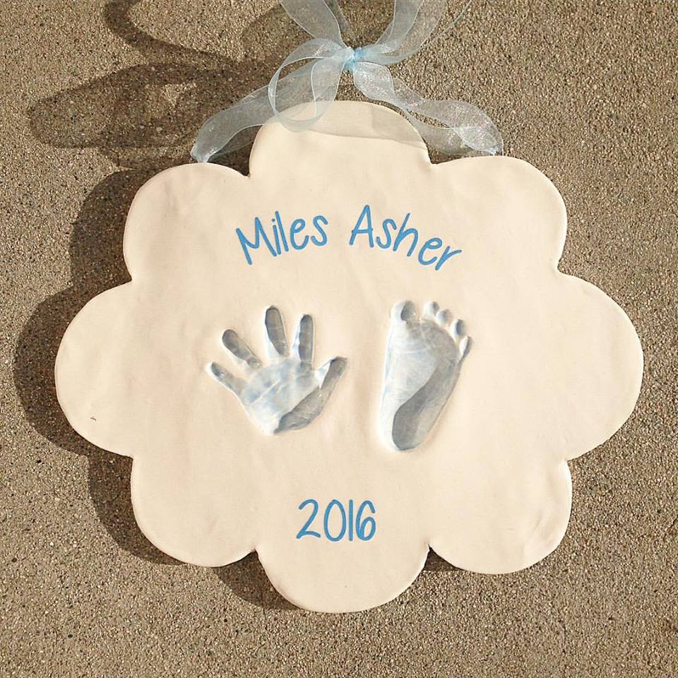 New Baby Hand and Footprint Baby Keepsakes