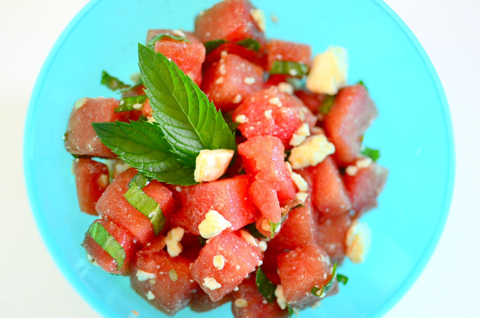 Jane of all Trades: Watermelon Feta Salad with Mint