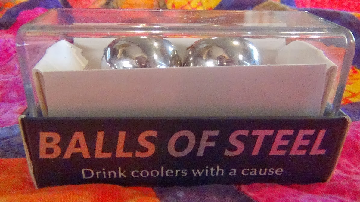 Living the Paisley Life Original Balls of Steel Drink Chillers With a