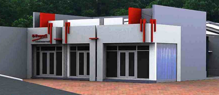 Gambar Rumah Modis Update Contoh Desain Ruko Rumah Toko Minimalis Modern Dan Terbaru