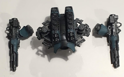 Adeptus Titanicus Warlord Legio Tempestus WIP Adeptus Titanicus Warlord Legio Tempestus WIP - base coating the torso and weapons