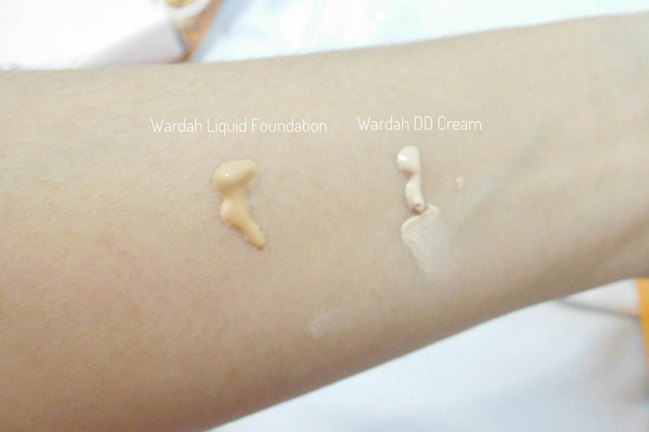 review wardah luminous liquid foundation vs wardah dd review wardah luminous liquid foundation vs wardah dd