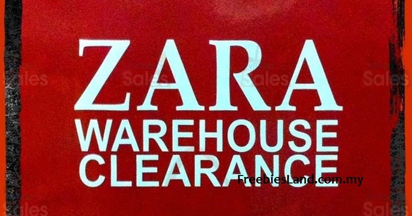 zara warehouse clearance
