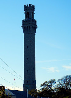Pilgrim monument in Provincetown, MA