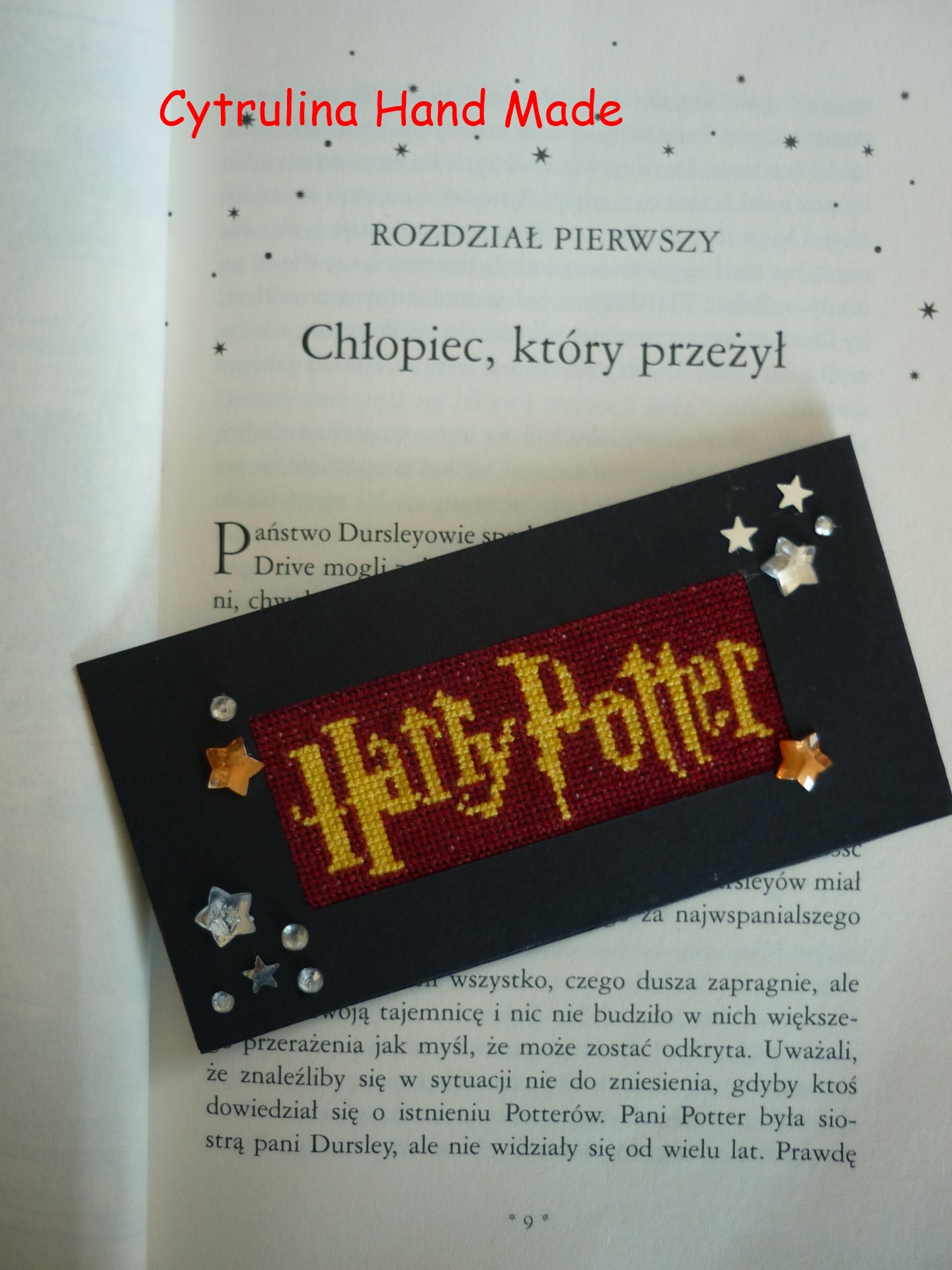 P1140189 - Zakładka z książką - Harry Potter
