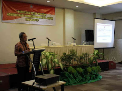 Antonius Latuheru Buka Rapat Pemetaan Batas Wilayah Administrasi Kota Ambon