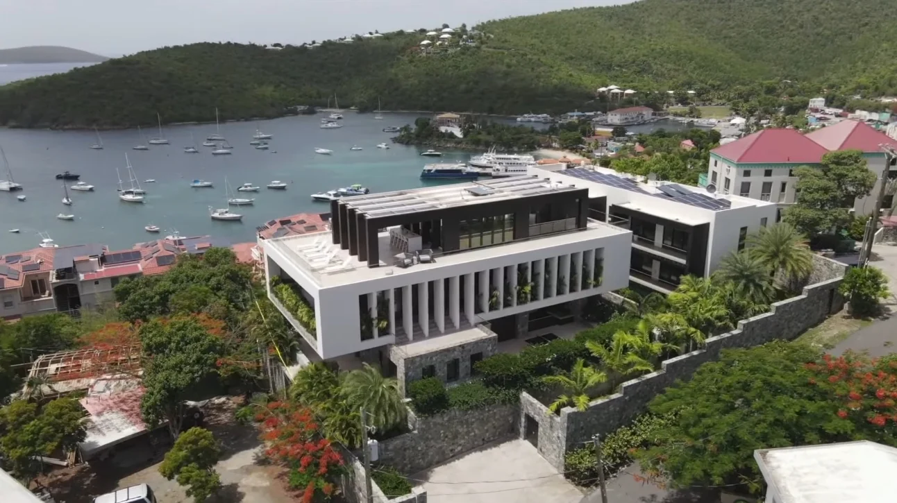 27 Photos vs. 86AA Cruz Bay Town,St John, Virgin Islands Luxury Villa Interior Design Tour