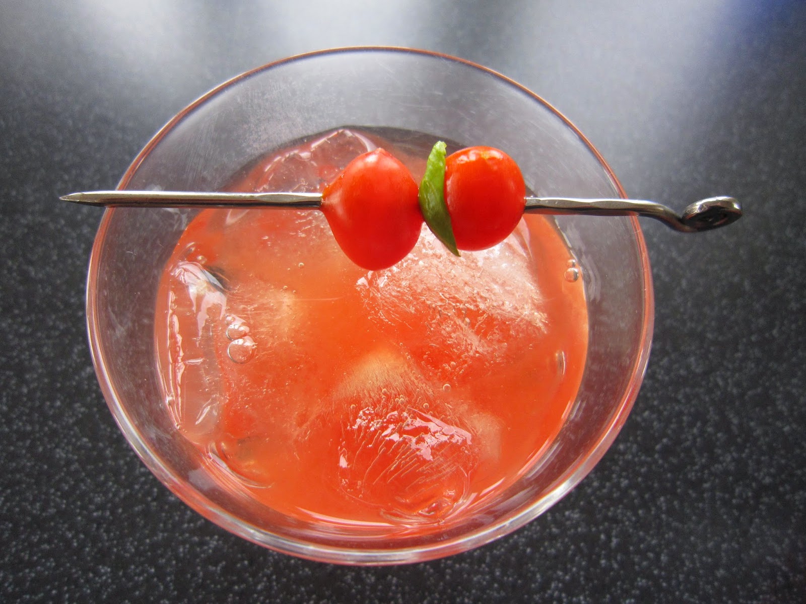 Tomato Basil Cocktail Recipe