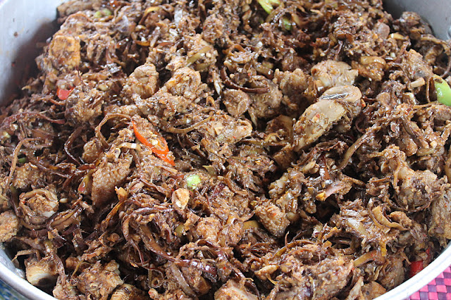 Masak Teresek Jantung Pisang Kelantan