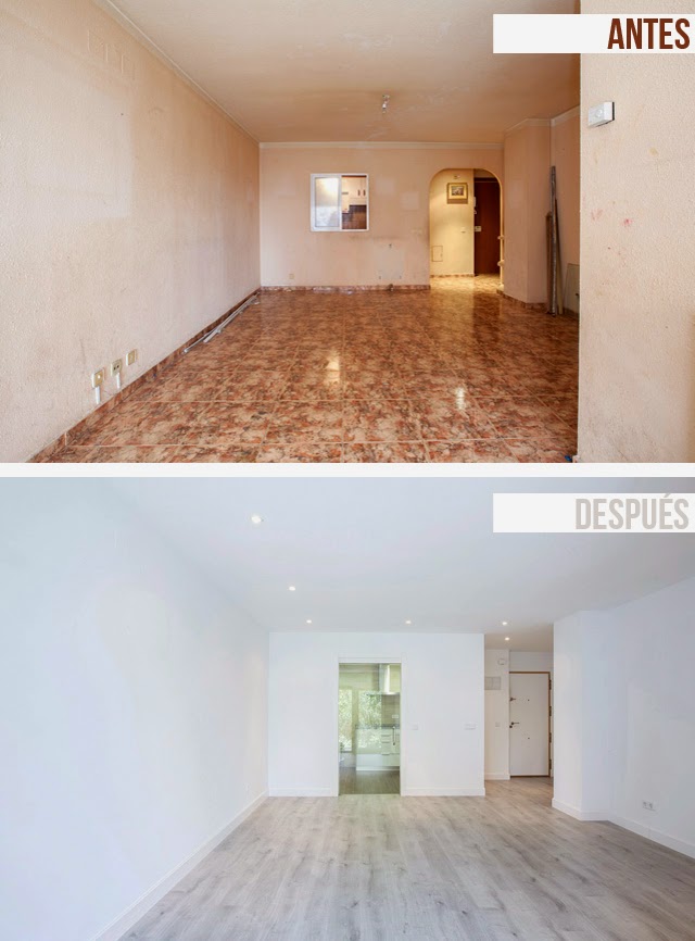 decoración de interiores antes y después reforma integral hermanas bolena