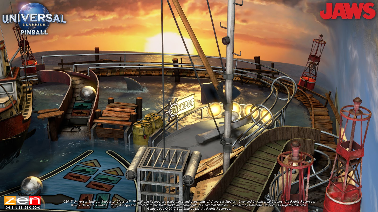 Pinball FX3 Jaws Pinball Table Trailer