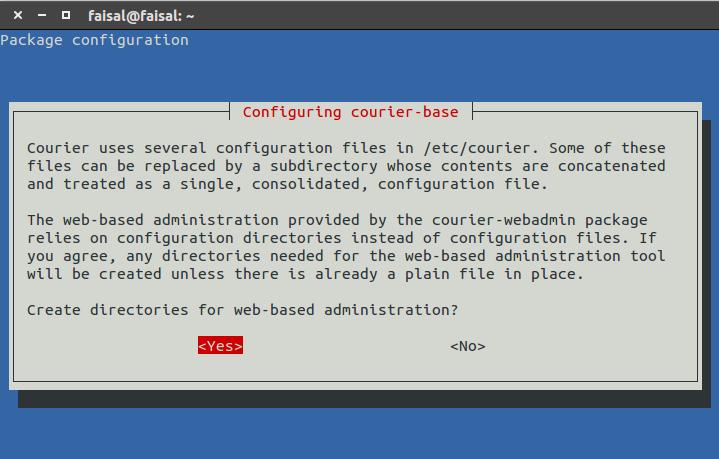 Courier mail server. Courier mail server