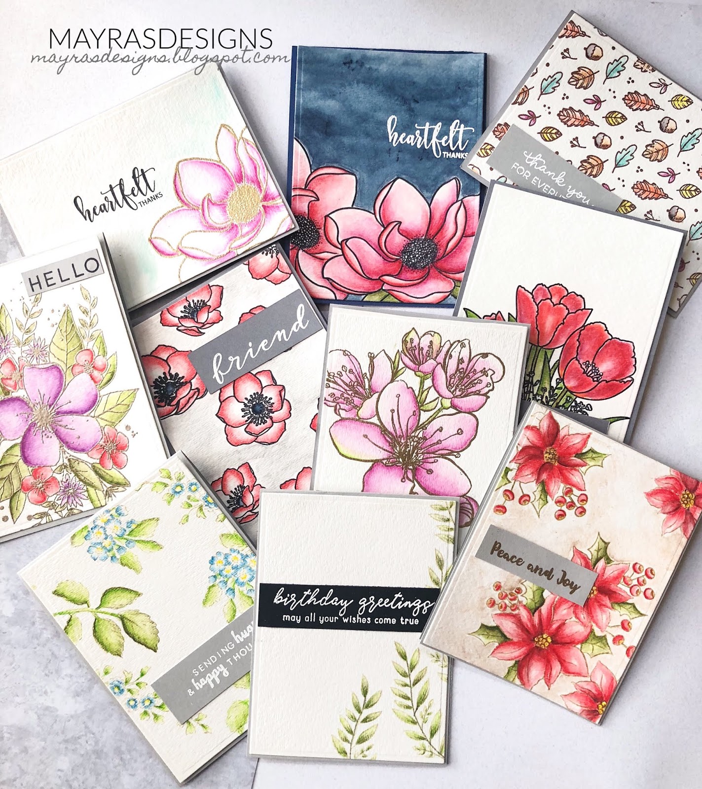 For My Cards We Were Showcasing Derwent Inktense Colour Pencils