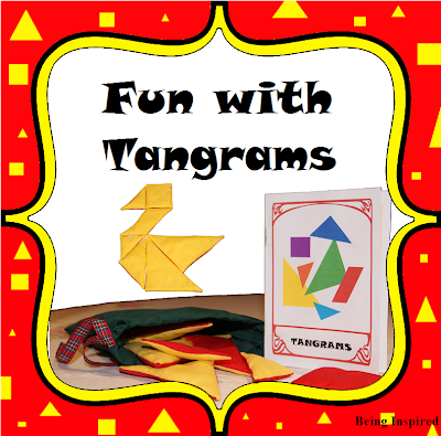 Free tangram booklet and templates!