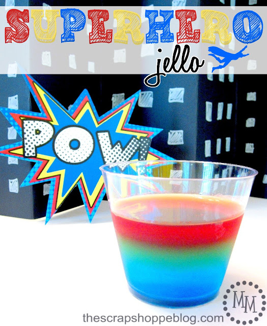 Superhero Jello