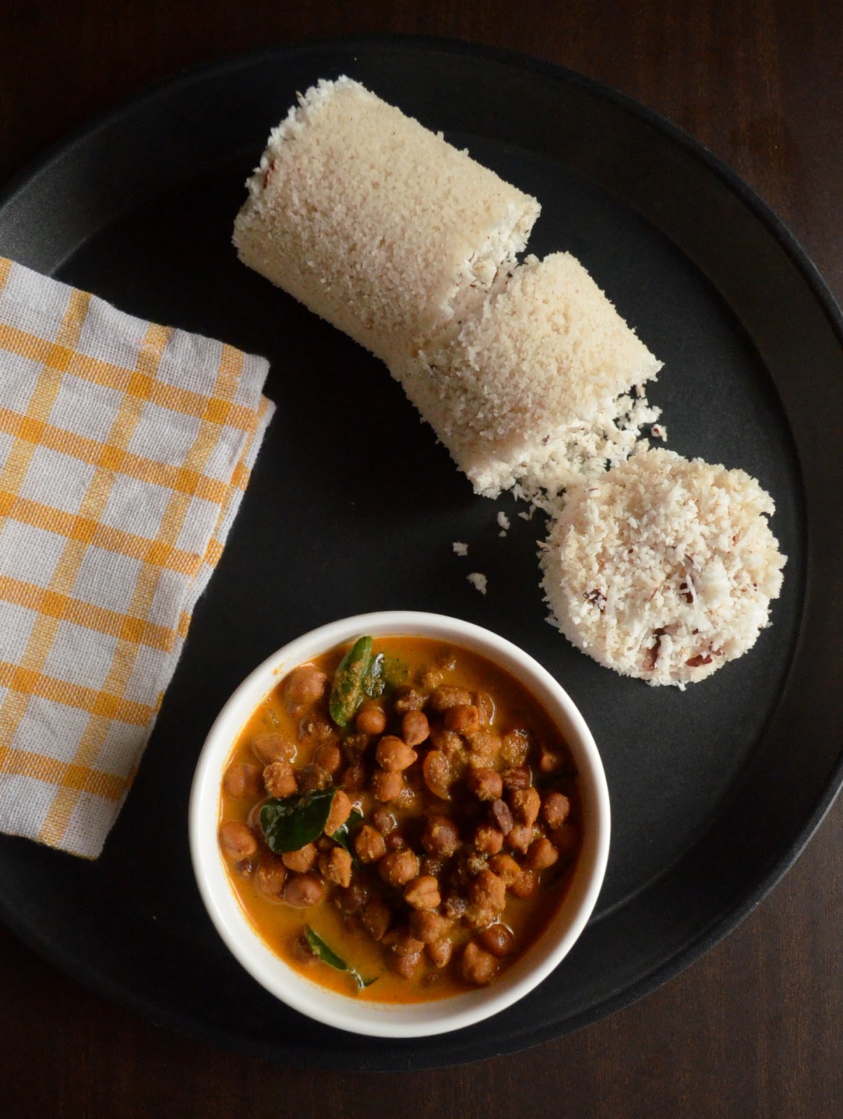 Indulge... Kerala Style Kadala curry Black Chickpeas Curry Kala Channa Gravy