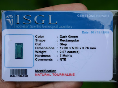 ISGL Gemstone card ISGL Gemstone Card