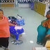 Pregnant Woman Caught On CCTV Allegedly Stealing Human Hair Extension In Lagos (Video)