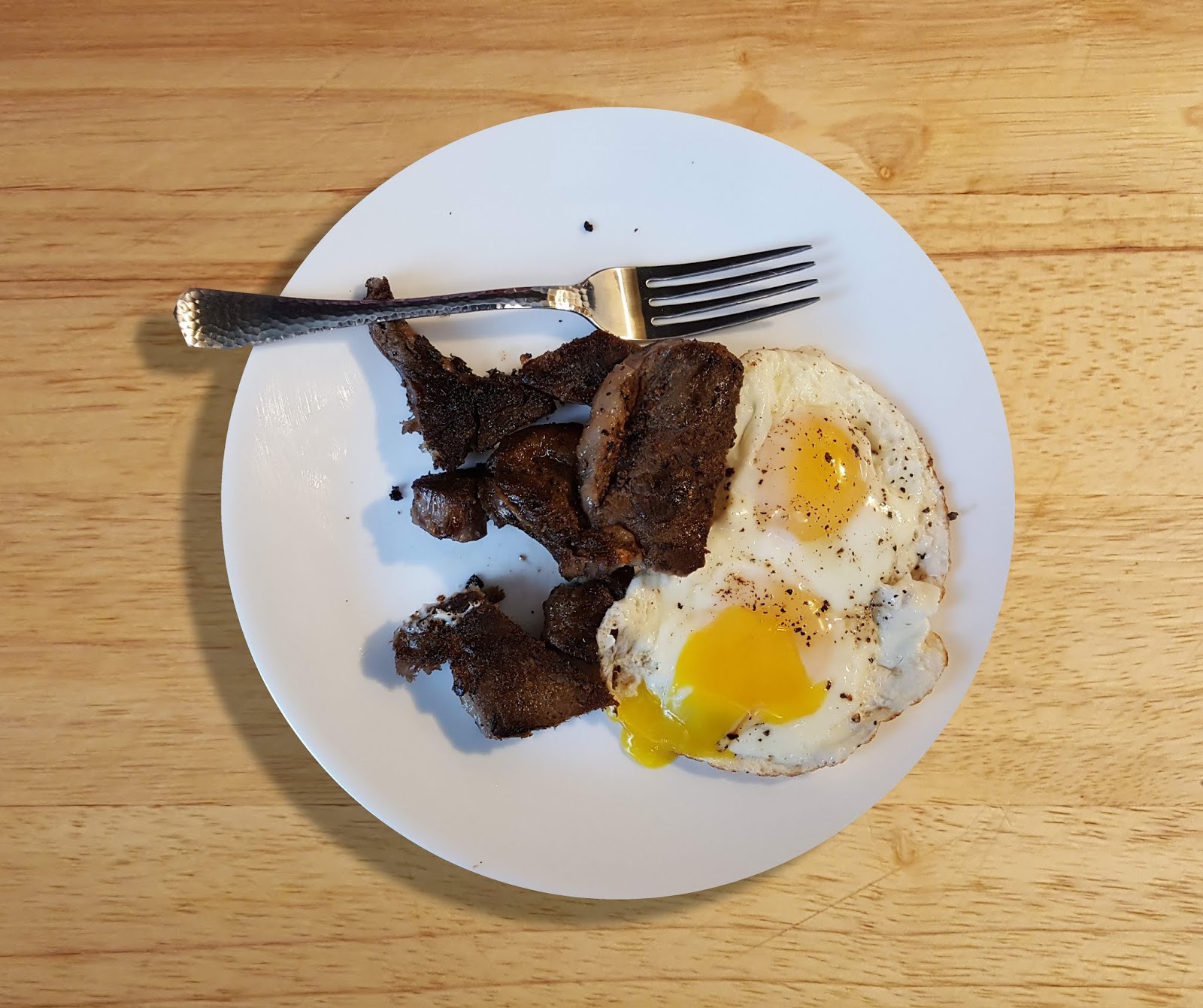 Earl Cooks Etc.: Earl Cooks Ribeye Steak & Eggs