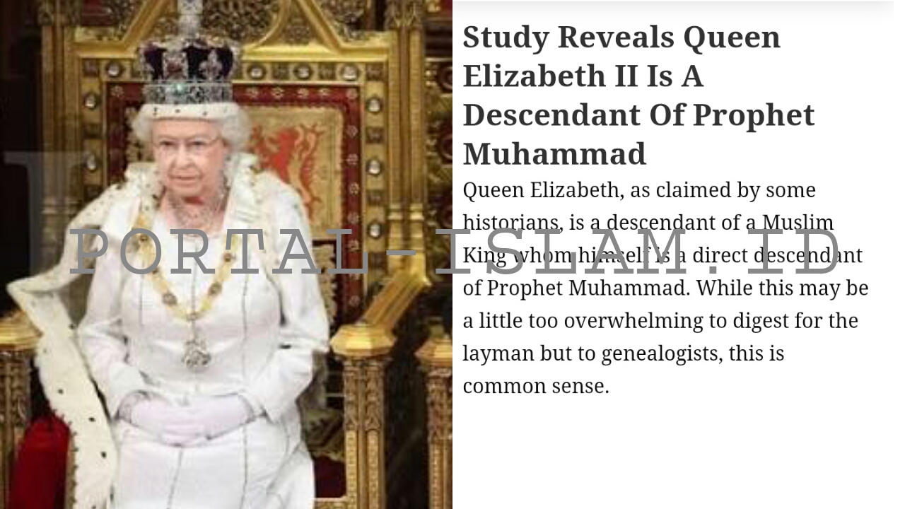 Disebut Keturunan Nabi Muhammad SAW, INILAH Silsilah Ratu ...
