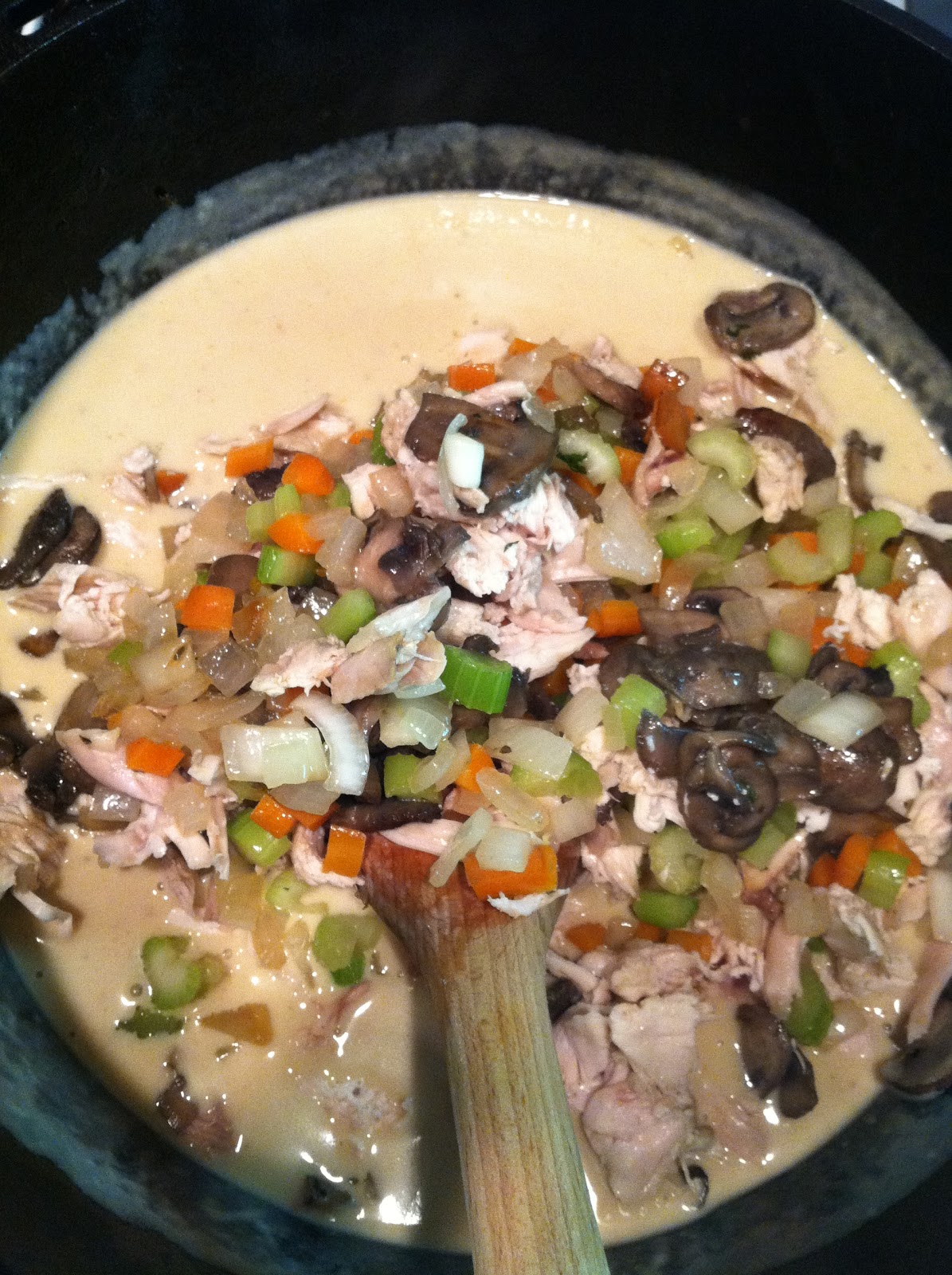 The Bread Maiden Chicken Pot Pie, Version I