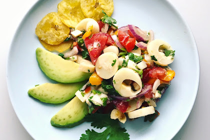 My World is a Better Place with Hearts of Palm Ceviche 