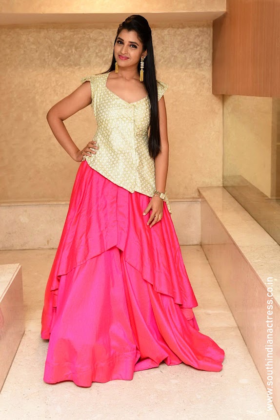 Anchor Syamala at Natakam Pre-Release Event