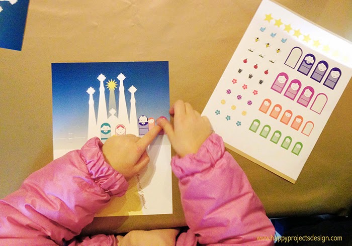 Sagrada Família con niños