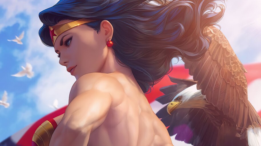 Wonder Woman, DC, Superhero, 4K, #6.2006