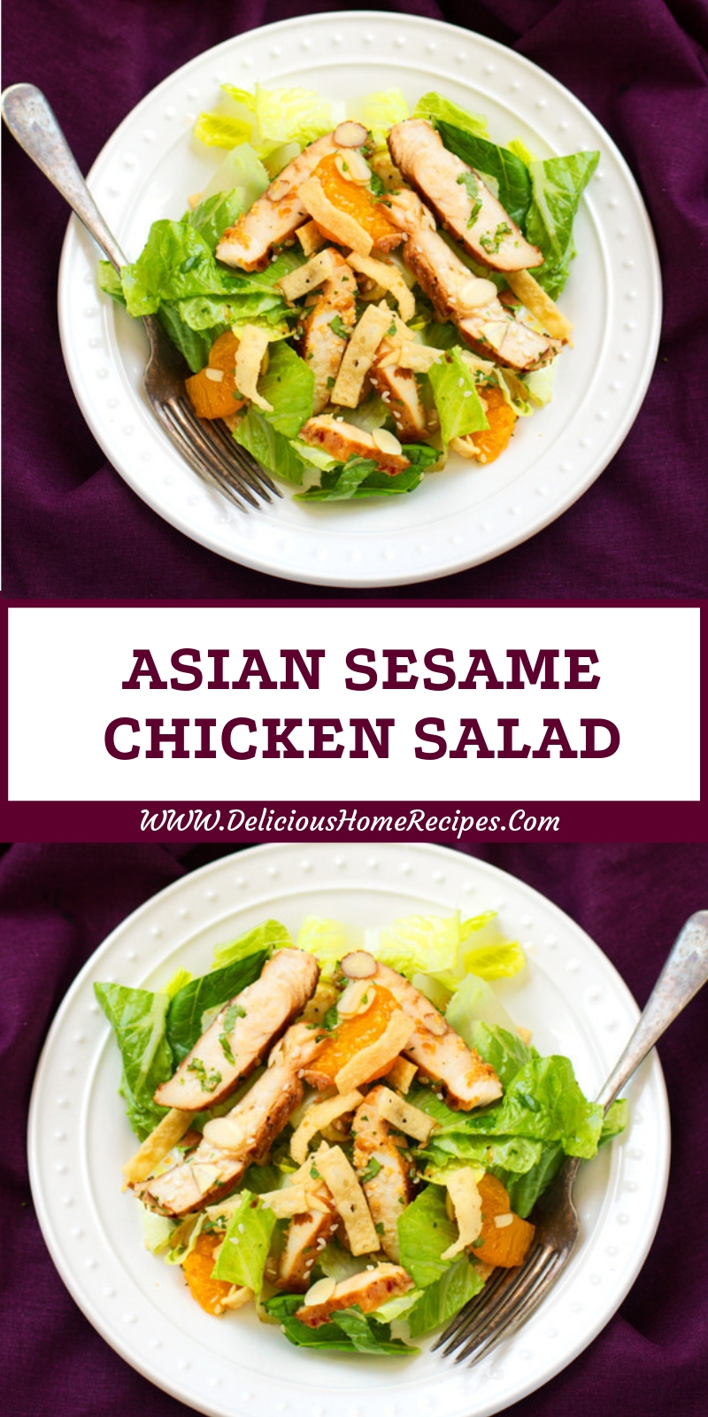 Asian Sesame Chicken Salad Asian Sesame Chicken Salad
