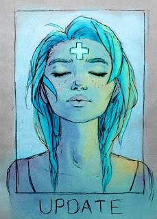 ilustradores, dibujantes, destiny blue