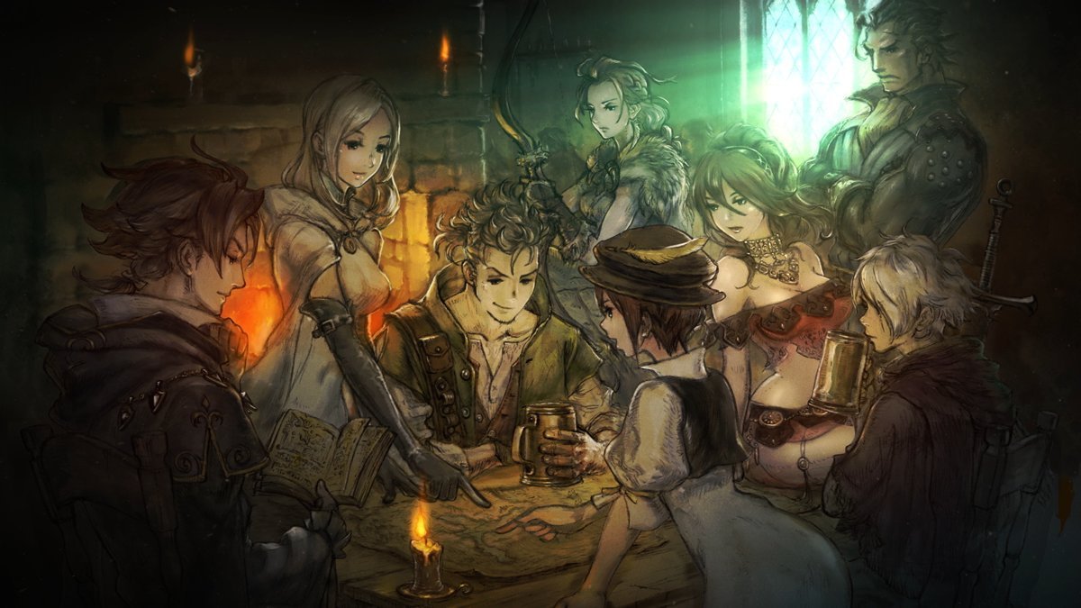 REVISÃO DE OCTOPATH TRAVELER NINTENDO SWITCH E LANÇAMENTO DA VERSÃO DE PC  PT-BR!